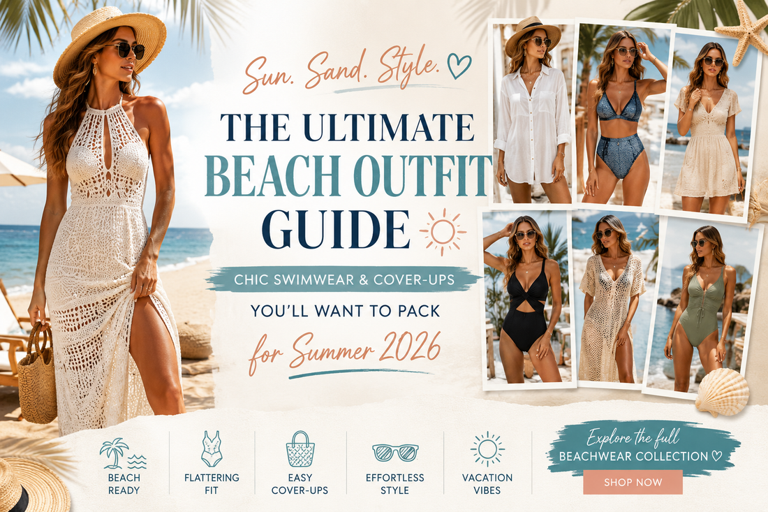 The Ultimate Beach Outfit Guide for Summer 2026: Chic Swimwear & Cover-Ups You’ll Want to Pack