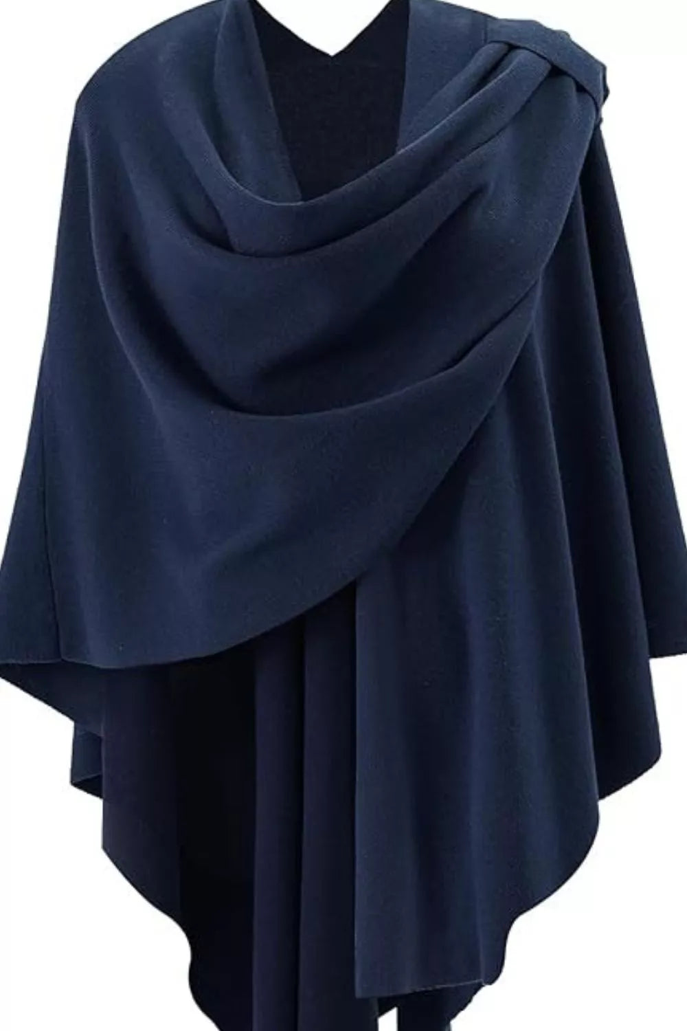 Women’s Draped Knitted Cape Shawl Wrap | JLouren