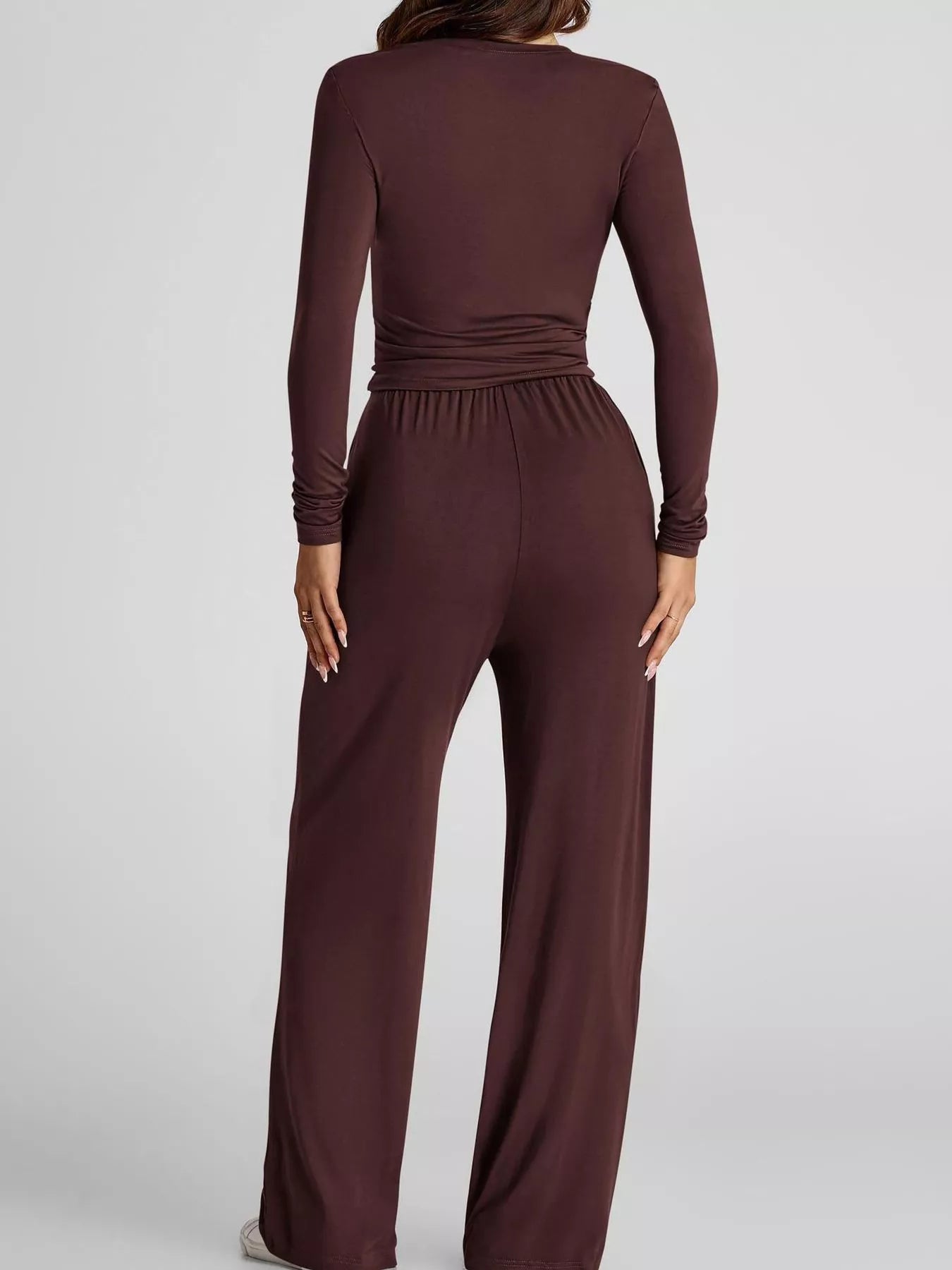 Women’s 2-Piece Long Sleeve Top & Sweatpants Set | JLouren