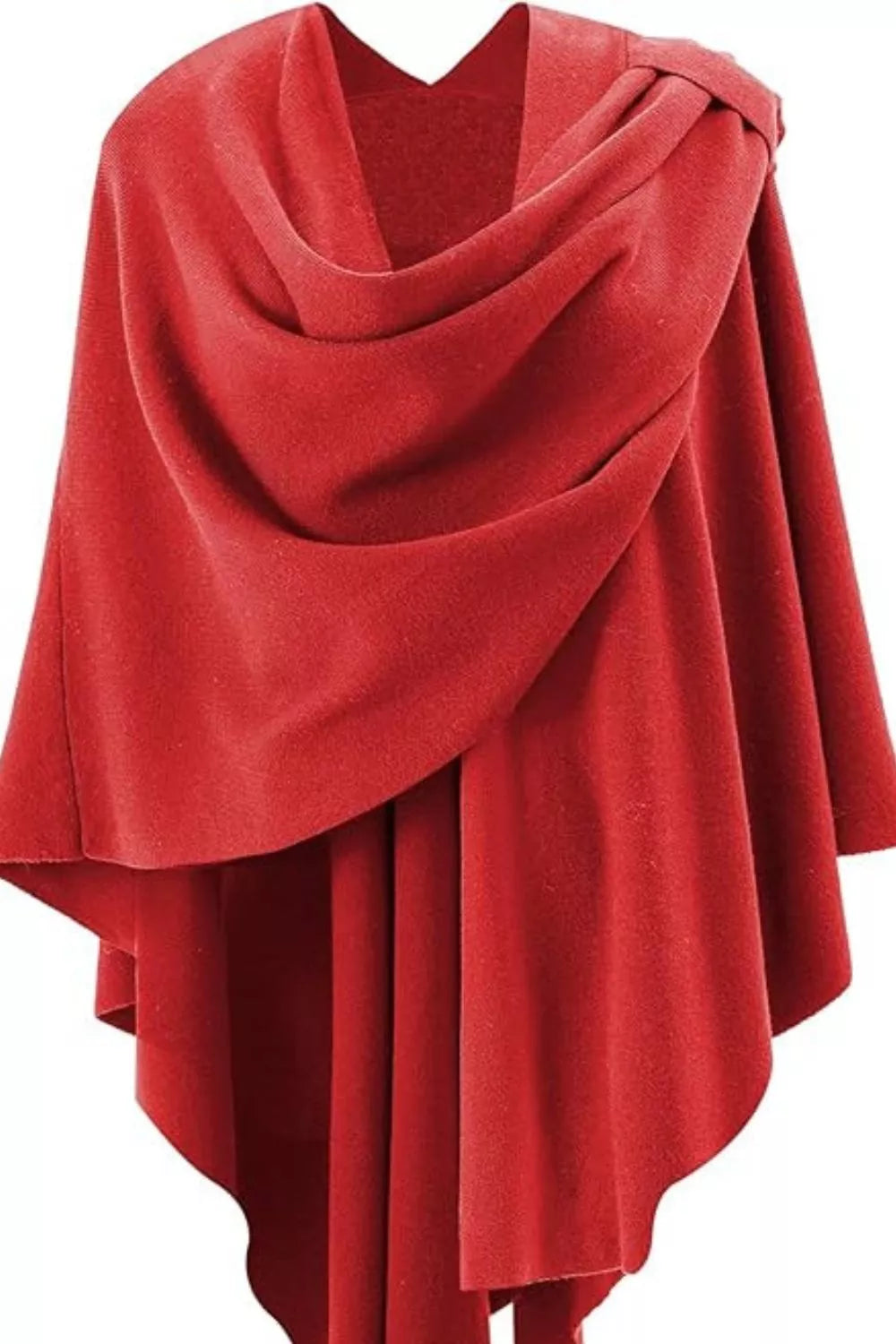 Women’s Draped Knitted Cape Shawl Wrap | JLouren
