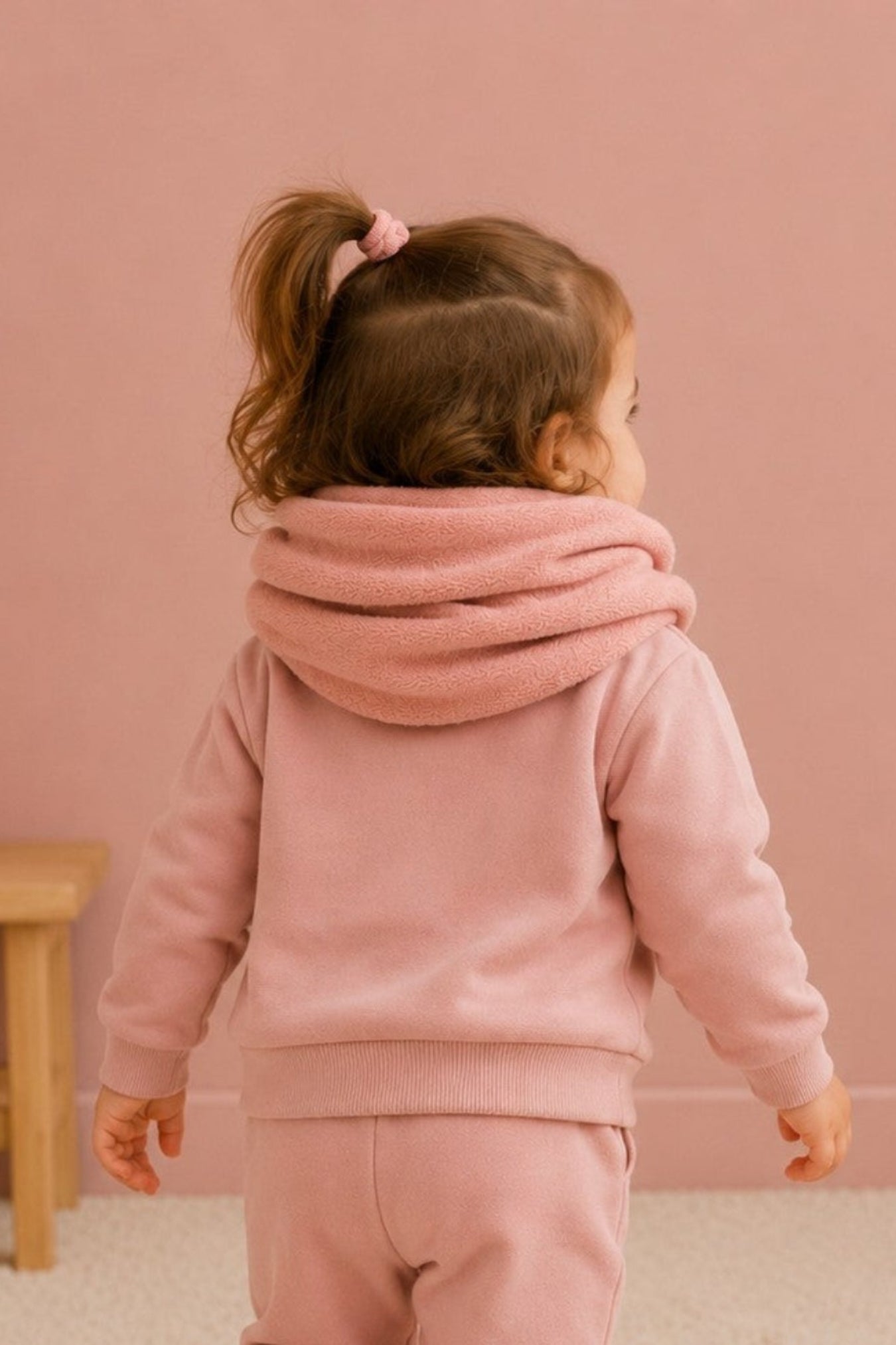 Cashmere Kids Neck Warmer – Soft Winter Scarf for Children