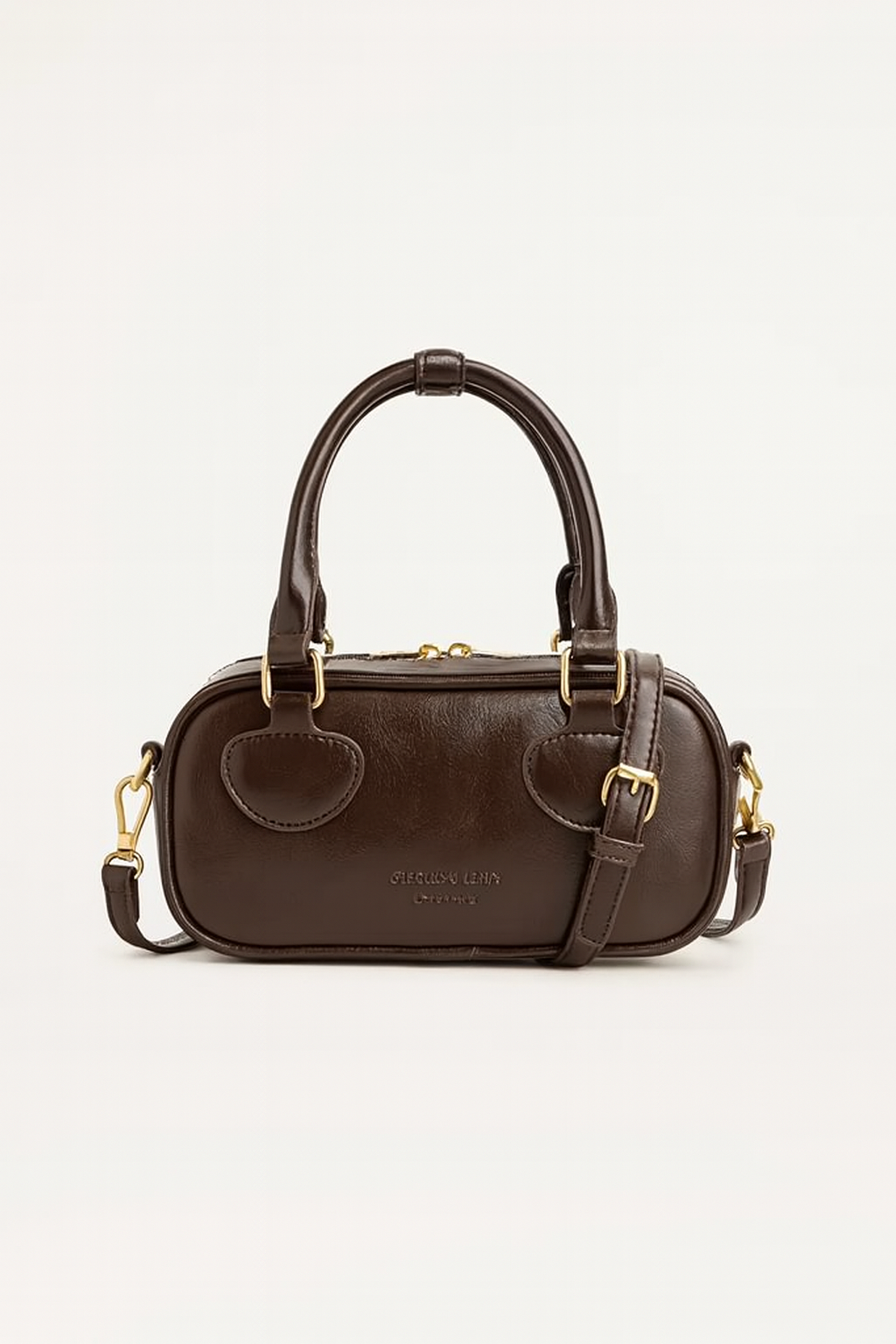 Vintage Style Crossbody Bag with Charm