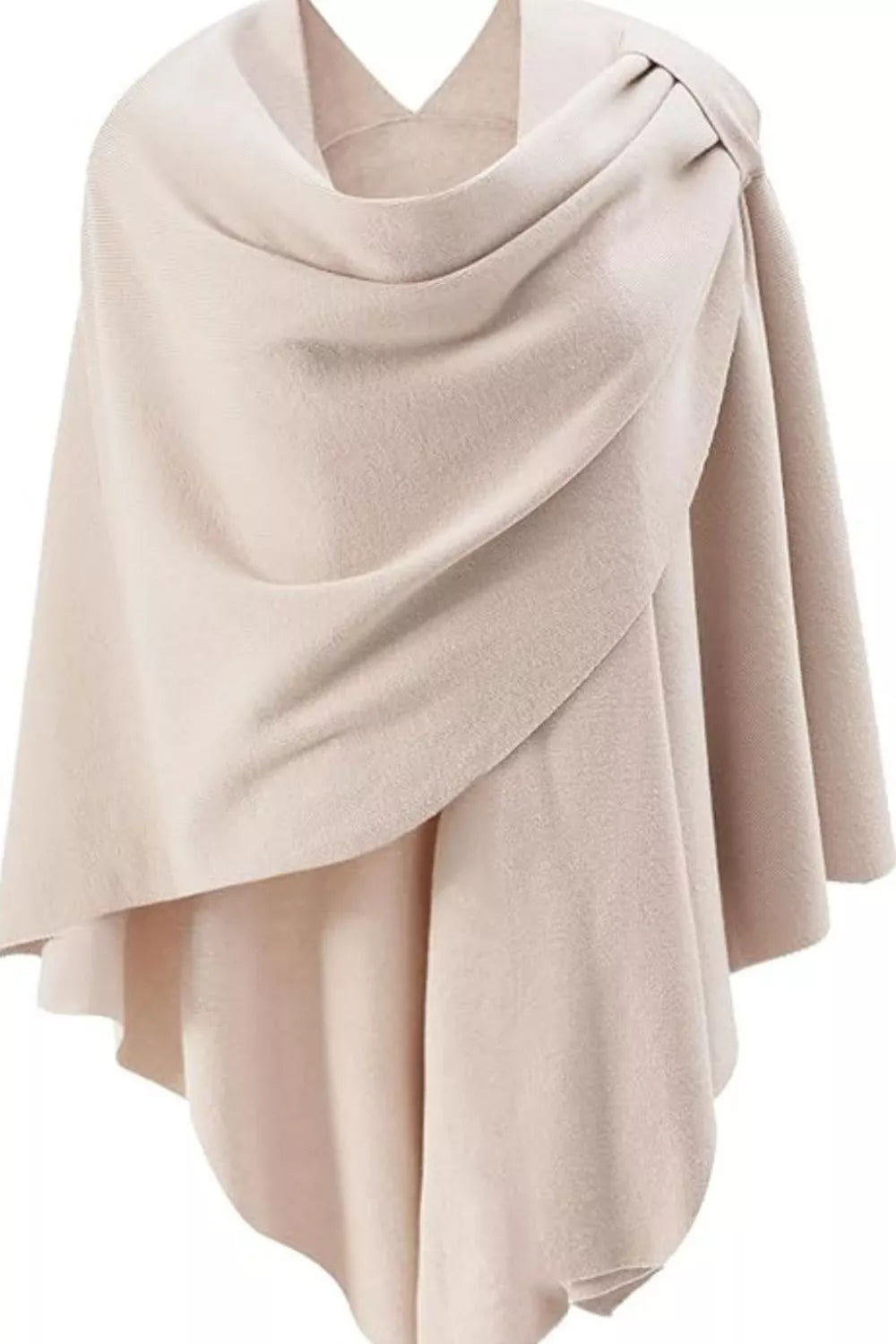 Women’s Draped Knitted Cape Shawl Wrap | JLouren