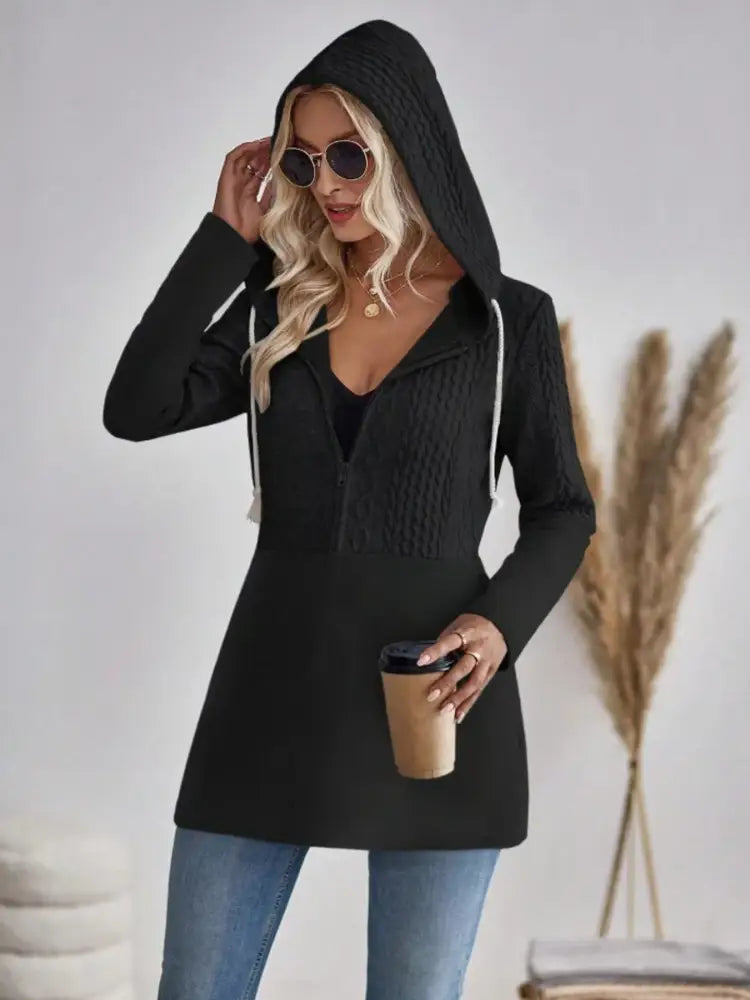 Women’s Casual Hooded Knit Cardigan | JLouren