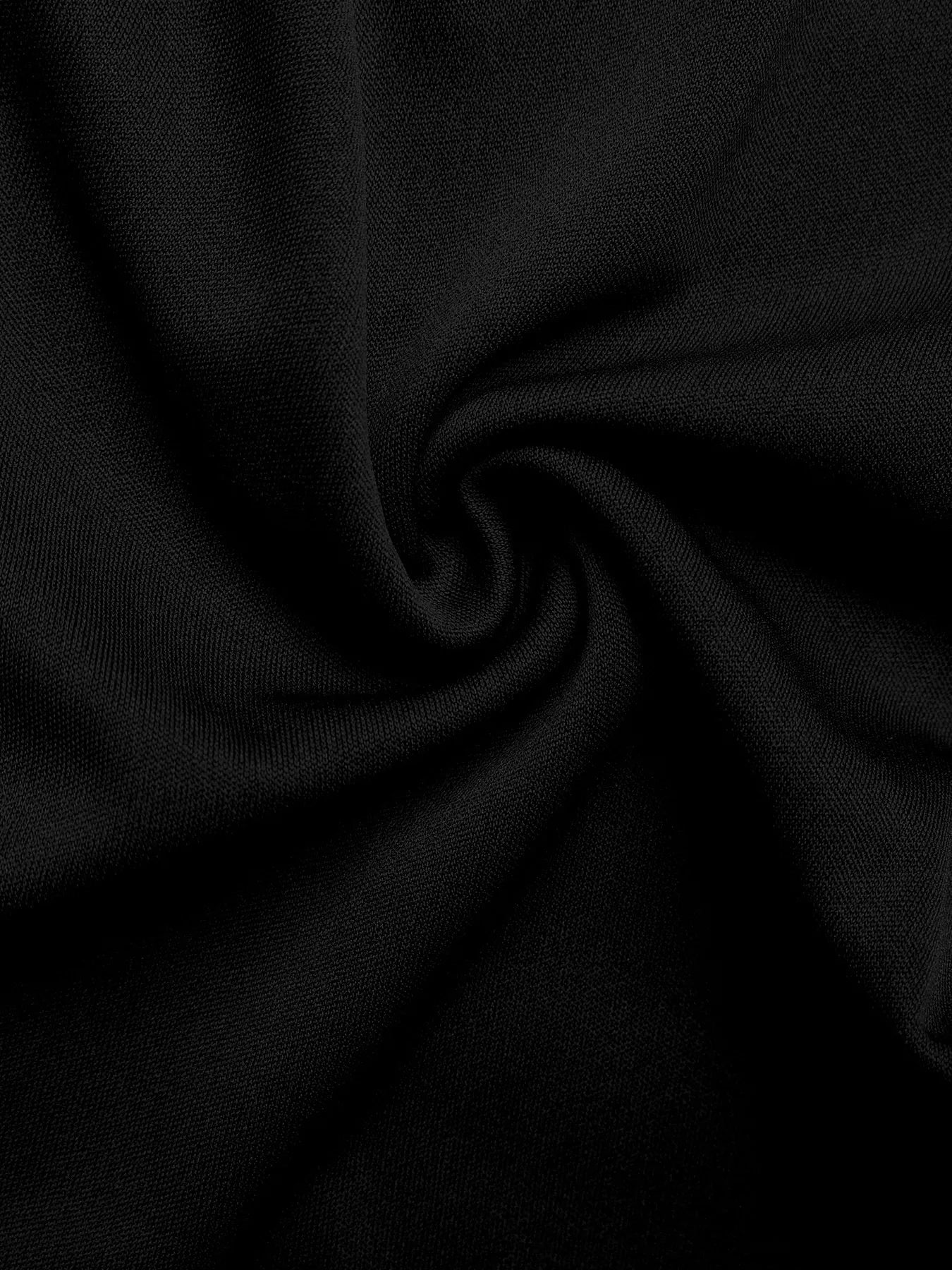 Black One-Shoulder Bowknot Wide Leg Jumpsuit Women