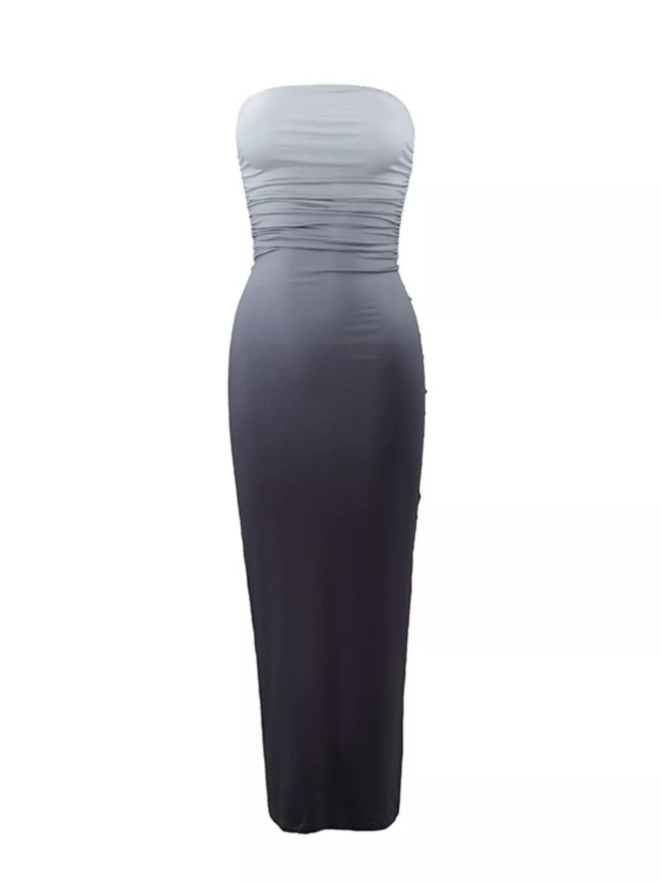 Women Gradient Tube Bodycon Midi Dress | JLouren