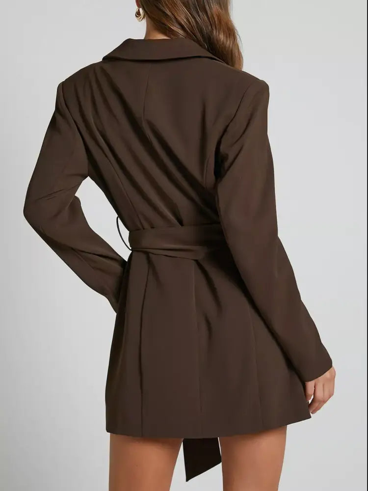 Women’s Tailored Wrap Blazer Dress | JLouren
