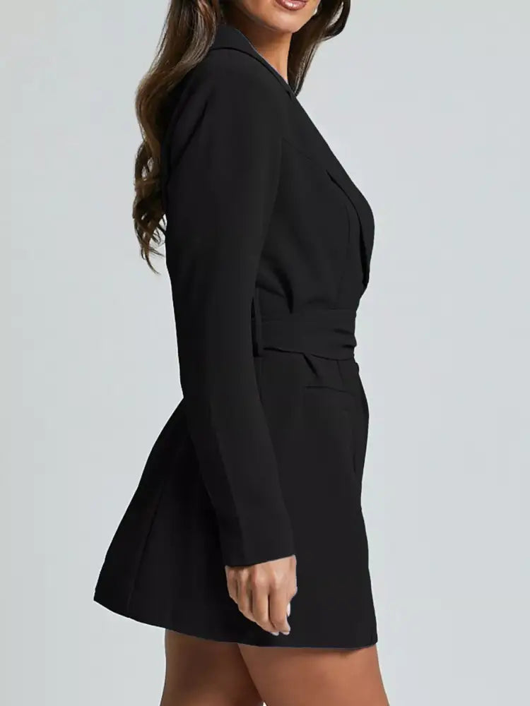 Women’s Tailored Wrap Blazer Dress | JLouren