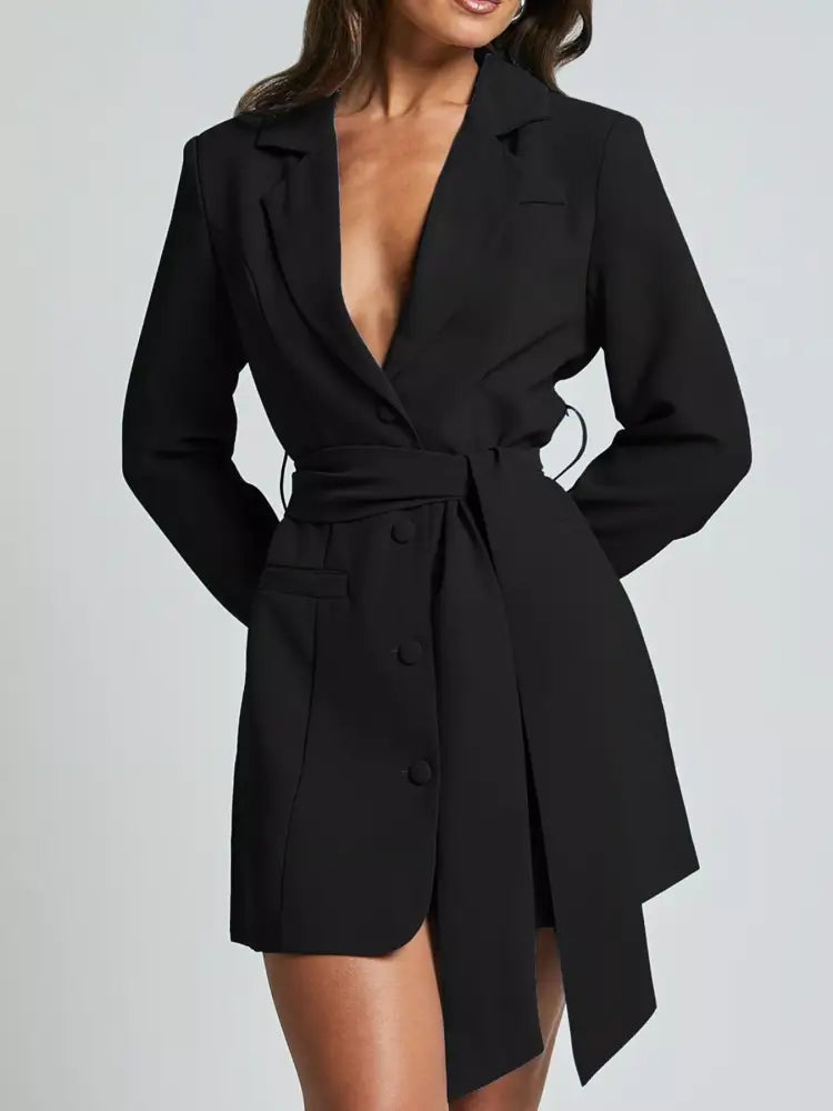 Women’s Tailored Wrap Blazer Dress | JLouren