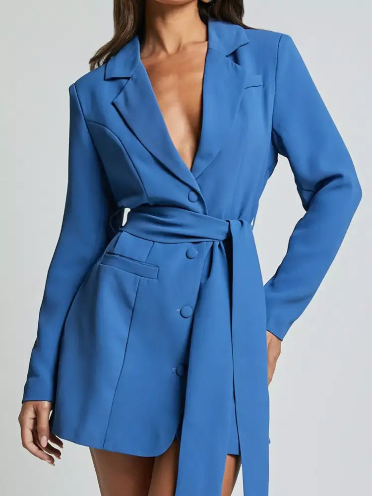 Women’s Tailored Wrap Blazer Dress | JLouren