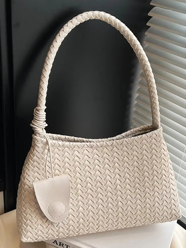 woven lightweight shoulder bag for women